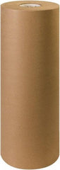 Made in USA - 475' Long x 24" Wide Roll of Recycled Kraft Paper - 75 Lb Paper Weight - Industrial Tool & Supply