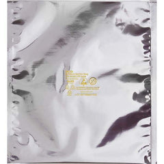 Made in USA - 14 x 30", 3.6 mil Moisture Barrier Bag - Silver - Industrial Tool & Supply
