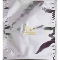 Made in USA - 10 x 30", 3.6 mil Moisture Barrier Bag - Silver - Industrial Tool & Supply