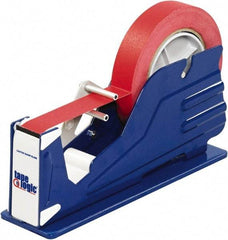 Tape Logic - 1" Wide, Single Roll, Manual Table/Desk Tape Dispenser - Metal, Unlimited Dispensed Tape Length - Industrial Tool & Supply