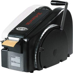 Marsh - 4" Wide, Single Roll, Manual Table/Desk Tape Dispenser - Plastic, 5 to 36" Dispensed Tape Length, 70 oz - Industrial Tool & Supply