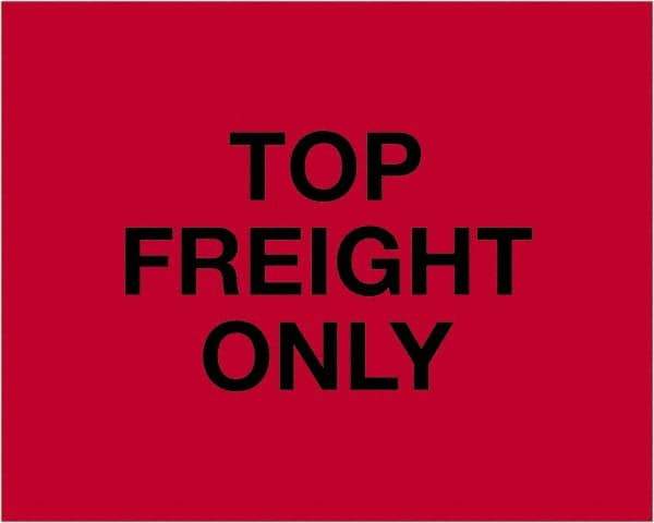 Tape Logic - 10" Long, Fluorescent Red Paper Shipping Label - For Multi-Use - Industrial Tool & Supply