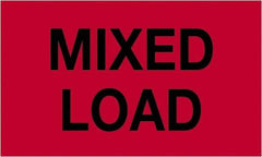 Tape Logic - 5" Long, Fluorescent Red Paper Shipping Label - For Multi-Use - Industrial Tool & Supply