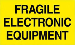 Tape Logic - 5" Long, Fluorescent Yellow Paper Shipping Label - For Multi-Use - Industrial Tool & Supply