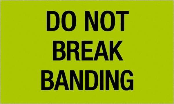 Tape Logic - 5" Long, Fluorescent Green Paper Shipping Label - For Multi-Use - Industrial Tool & Supply