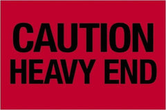 Tape Logic - 3" Long, Fluorescent Red Paper Shipping Label - For Multi-Use - Industrial Tool & Supply