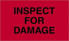 Tape Logic - 5" Long, Fluorescent Red Paper Shipping Label - For Multi-Use - Industrial Tool & Supply