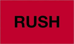 Tape Logic - 5" Long, Fluorescent Red Paper Shipping Label - For Multi-Use - Industrial Tool & Supply