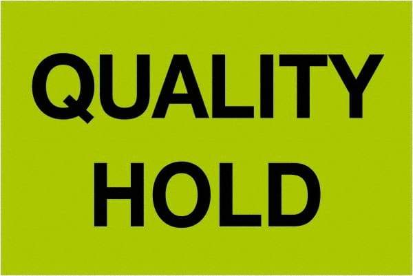 Tape Logic - 3" Long, Fluorescent Green Paper Inventory Labels - For Multi-Use - Industrial Tool & Supply