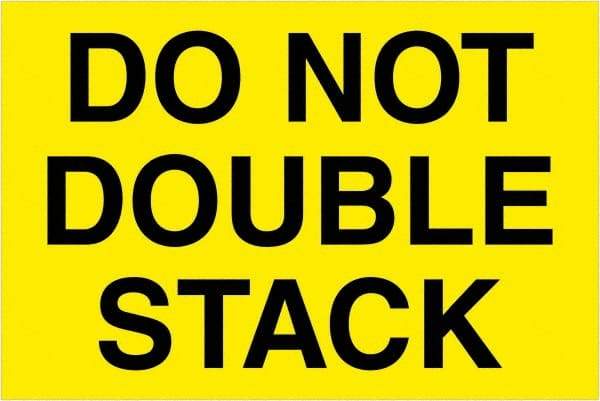 Tape Logic - 3" Long, Fluorescent Yellow Paper Shipping Label - For Multi-Use - Industrial Tool & Supply