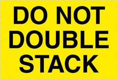 Tape Logic - 3" Long, Fluorescent Yellow Paper Shipping Label - For Multi-Use - Industrial Tool & Supply