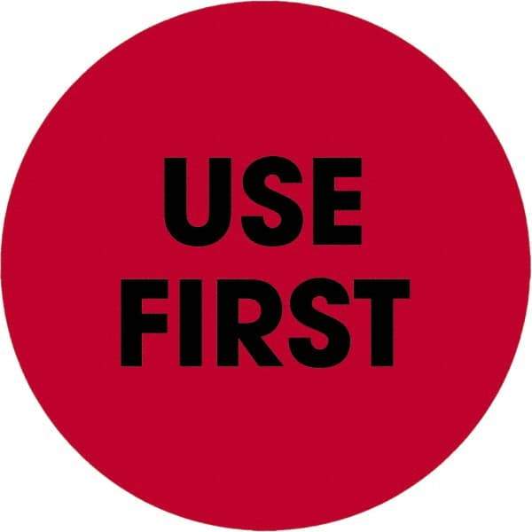 Tape Logic - 2" Long, Fluorescent Red Paper Inventory Labels - For Multi-Use - Industrial Tool & Supply