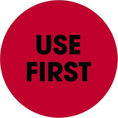 Tape Logic - 2" Long, Fluorescent Red Paper Inventory Labels - For Multi-Use - Industrial Tool & Supply