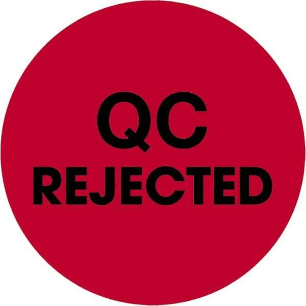 Tape Logic - 2" Long, Fluorescent Red Paper Inventory Labels - For Multi-Use - Industrial Tool & Supply