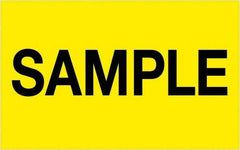 Tape Logic - 2" Long, Fluorescent Yellow Paper Shipping Label - For Multi-Use - Industrial Tool & Supply