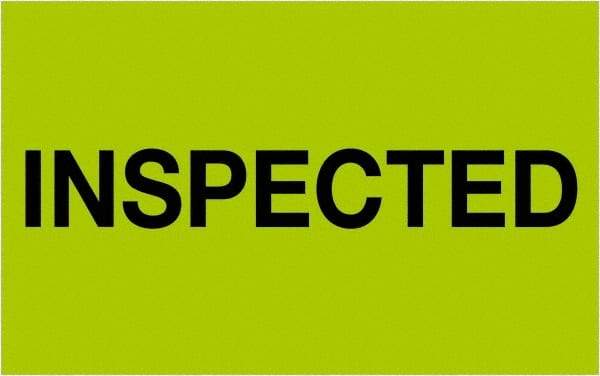 Tape Logic - 2" Long, Fluorescent Green Paper Shipping Label - For Multi-Use - Industrial Tool & Supply