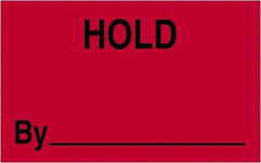 Tape Logic - 2" Long, Fluorescent Red Paper Shipping Label - For Multi-Use - Industrial Tool & Supply