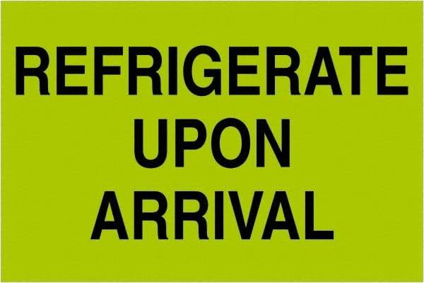 Tape Logic - 3" Long, Fluorescent Green Paper Shipping Label - For Multi-Use - Industrial Tool & Supply