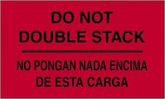 Tape Logic - 5" Long, Fluorescent Red Paper Shipping Label - For Multi-Use - Industrial Tool & Supply