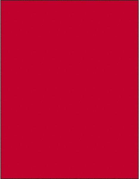 Tape Logic - 11" Long, Fluorescent Red Paper Laser Label - For Laser Printers - Industrial Tool & Supply