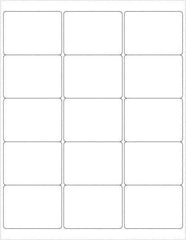 Tape Logic - 2-11/16" Long, White Paper Laser Label - For Laser Printers - Industrial Tool & Supply