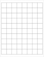 Tape Logic - 1" Long, White Paper Laser Label - For Laser Printers - Industrial Tool & Supply