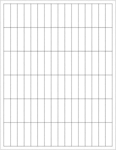 Tape Logic - 1-3/4" Long, White Paper Laser Label - For Laser Printers - Industrial Tool & Supply