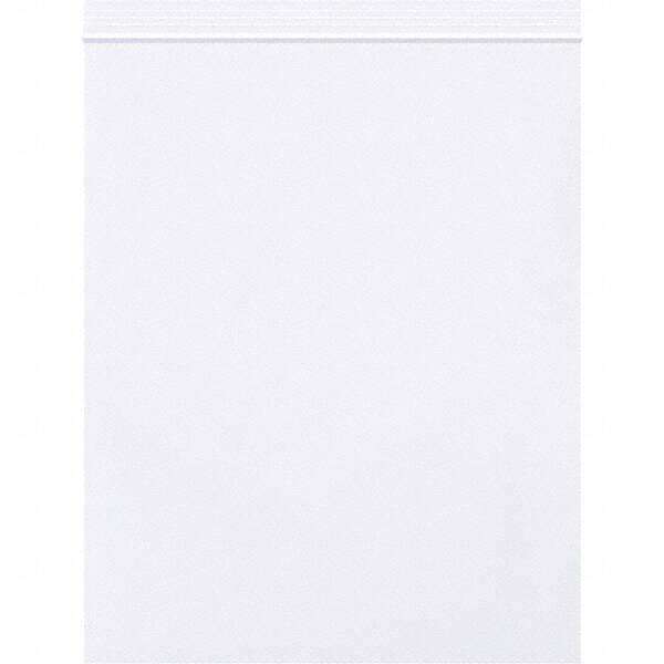 Value Collection - 8 x 10", 2 mil Reclosable Polybags - White - Industrial Tool & Supply