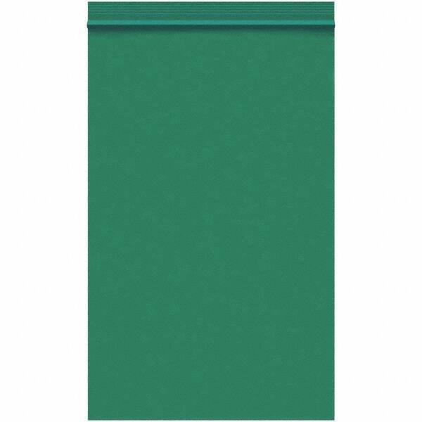Value Collection - 5 x 8", 2 mil Reclosable Polybags - Green - Industrial Tool & Supply