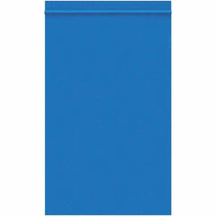 Value Collection - 5 x 8", 2 mil Reclosable Polybags - Blue - Industrial Tool & Supply