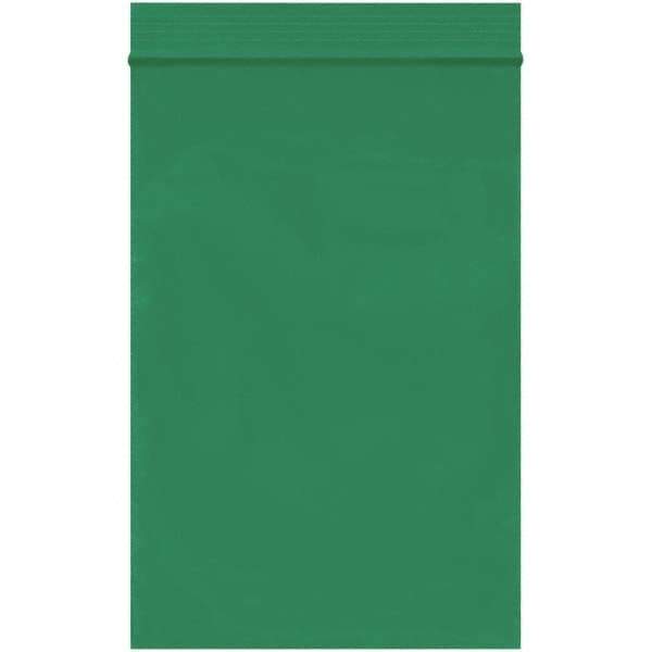 Value Collection - 4 x 6", 2 mil Reclosable Polybags - Green - Industrial Tool & Supply