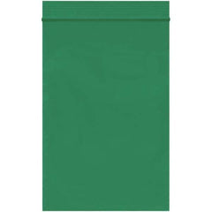 Value Collection - 4 x 6", 2 mil Reclosable Polybags - Green - Industrial Tool & Supply