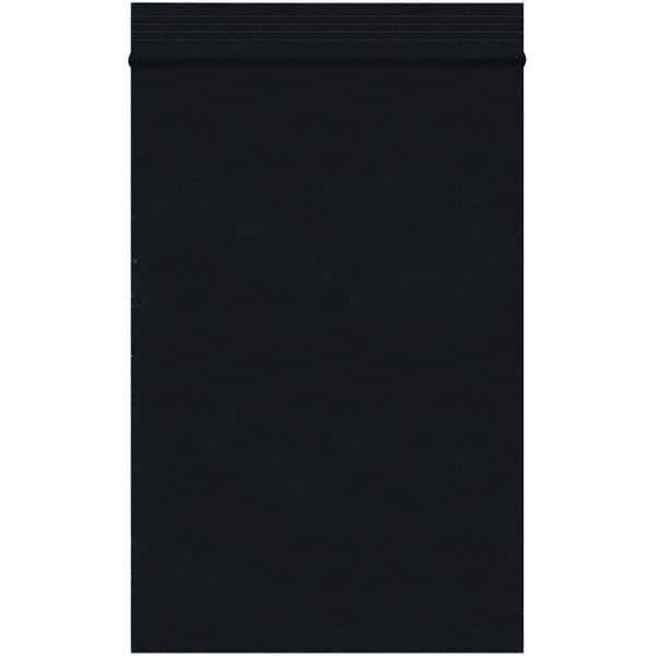 Value Collection - 4 x 6", 2 mil Reclosable Polybags - Black - Industrial Tool & Supply