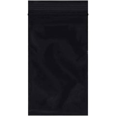 Value Collection - 3 x 5", 2 mil Reclosable Polybags - Black - Industrial Tool & Supply