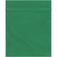Value Collection - 3 x 3", 2 mil Reclosable Polybags - Green - Industrial Tool & Supply