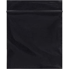 Value Collection - 3 x 3", 2 mil Reclosable Polybags - Black - Industrial Tool & Supply
