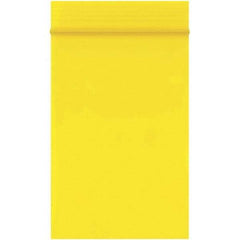 Value Collection - 2 x 3", 2 mil Reclosable Polybags - Yellow - Industrial Tool & Supply