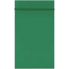 Value Collection - 2 x 3", 2 mil Reclosable Polybags - Green - Industrial Tool & Supply