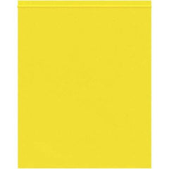 Value Collection - 10 x 12", 2 mil Reclosable Polybags - Yellow - Industrial Tool & Supply