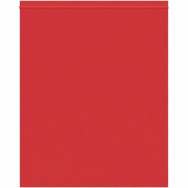 Value Collection - 10 x 12", 2 mil Reclosable Polybags - Red - Industrial Tool & Supply