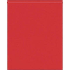 Value Collection - 10 x 12", 2 mil Reclosable Polybags - Red - Industrial Tool & Supply