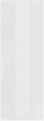 Value Collection - 12 x 8", 1.5 mil Gusseted Polypropylene Bags - Clear - Industrial Tool & Supply