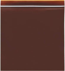 Value Collection - 3 x 5", 3 mil Minigrip Reclosable Lab Guard UV Protection Bags - Amber - Industrial Tool & Supply
