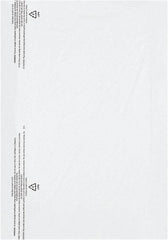 Value Collection - 21 x 30", 0.6 mil Garment Bag - Clear - Industrial Tool & Supply