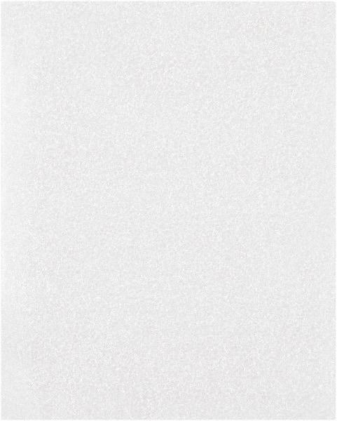 Made in USA - 8 x 10", Flush Cut Foam Pouches - White - Industrial Tool & Supply