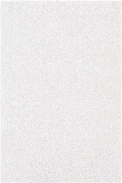 Made in USA - 6 x 9", Flush Cut Foam Pouches - White - Industrial Tool & Supply