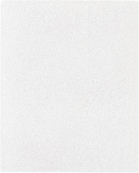 Made in USA - 4 x 5", Flush Cut Foam Pouches - White - Industrial Tool & Supply