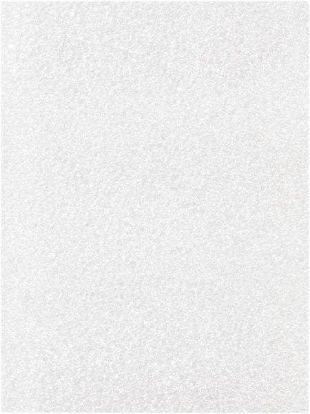 Made in USA - 3 x 4", Flush Cut Foam Pouches - White - Industrial Tool & Supply