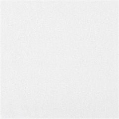 Made in USA - 10 x 10", Flush Cut Foam Pouches - White - Industrial Tool & Supply