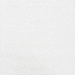 Made in USA - 12 x 12", Flush Cut Foam Pouches - White - Industrial Tool & Supply